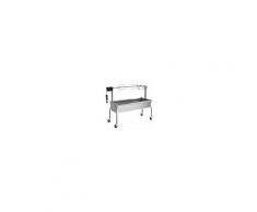 vidaXL Barbecue Xl A Carbone Con Griglia E Girarrosto Elettrico