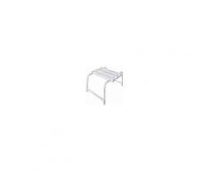 Nofer Sgabello Doccia Bianco Sedia Per Disabili, Anziani E Bambini In Alluminio Abs Art. 15044. n