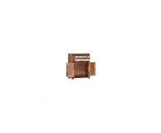 VIDAXL Credenza 60x30x75 Cm In Legno Massello Di Sheesham