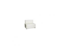 FLEDA TRADING Divano A 2 Posti Rivestimento In Ecopelle Dim 100x60x80h