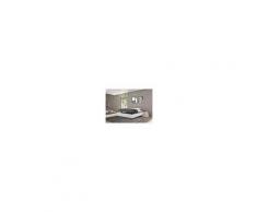 Talamo Italia Letto Contenitore Singolo Vivaldi Bianco Tessuto Made In Italy 97 X 39 X 209