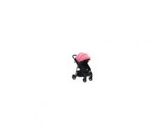 VIDAXL Passeggino / carrozzina 2-in-1 Rosa E Nero In Acciaio