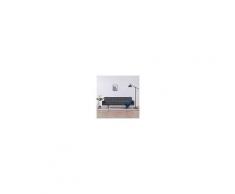VIDAXL Divano Letto Con Braccioli Grigio In Similpelle