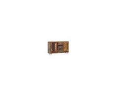 VIDAXL Credenza 150x43x86 Cm Legno Massello Di Recupero