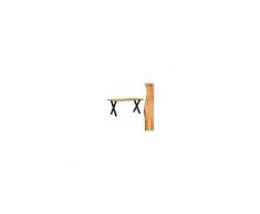 VIDAXL Tavolo Da Pranzo 160x80x75 Cm In Legno Massello Di Rovere