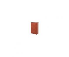 ARGONAUTA Cassettiera In Legno Nobilitato 7 Cassetti Mobile Ciliegio Cm 76x41xh 127