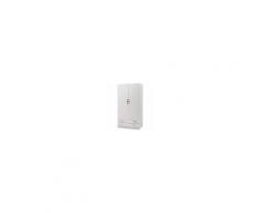 ARGONAUTA Armadio 2 Ante Con Cassettiera Bianco Frassinato Cm 91x52xh 210