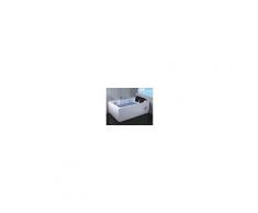 Bagno Italia Vasca Da Bagno Idromassaggio 185x120 Cm 2 Persone 14 Getti Radio Cromoterapia