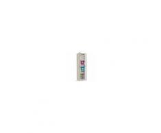 bricobravo Armadio Mobile 2 Ante 58x37xh180cm Bianco 007144o