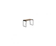 VIDAXL Tavolo Da Pranzo 118x60x76 Cm In Legno Massello Di Recupero