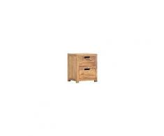 VIDAXL Comodino 40x35x50 Cm In Legno Massello Di Sheesham