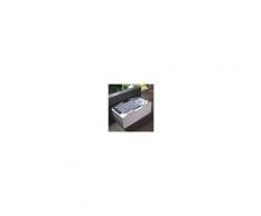Bagno Italia Vasca Idromassaggio Da Bagno Cm 160x85 Per Una Persona Doppia Pompa Idromassaggio