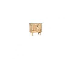 VIDAXL Credenza 75x35x75 Cm In Legno Massello Di Mango