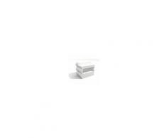 Kloris Bancone Lounge Bar Per Interno Ed Esterno In Resina Clipper Bianco