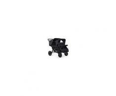 CHILDWHEELS Passeggino Gemellare Quadruplo Two By Two Nero Cwtb2