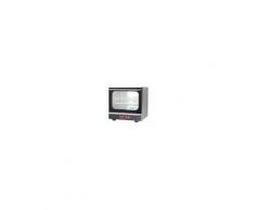 Gastrodomus Forno per brioches elettrico a convezione, umidificatore e grill, porta ribalta, comandi digitali, 4 teglie GN 2/3