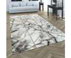 Paco Home moquette marmo look 3-D modello 3-D grigio oro