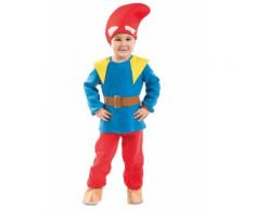 Costume nano da giardino colorato bambino - 7 - 9 anni (122 - 138 cm)