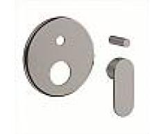 Ponsi Versilia Btvercin06 Piastra Con Leva Cromo Set Esterno Tonda Mix Doccia Con Dev Inc