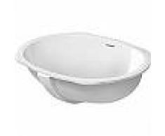 Duravit Santosa Lavabo Incasso 51x37,5 Bcow Sottopiano Fissaggi Inclusi Wonder Gliss Codice Prod: 04665100001