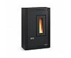 Extraflame Luisella Ne Pellet 4,7kw Stufa Acciaio Con Telec E Cronot Nero Codice Prod: 001282701