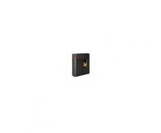 Palazzetti Stufa A Pellet Idro Termostufa Ecofire Elisabeth Idro 15 Kw Moka