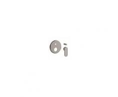 Ponsi Versilia Btvercin06 Piastra Con Leva Cromo Set Esterno Tonda Mix Doccia Con Dev Inc
