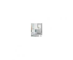 Bagno Mobile a terra 60 cm Cemento con specchio Cemento - Con lampada Led