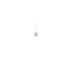 Homemania Lampada A Sospensione Nota Bianco Rosso Design Colorato Ozcan By Homemania