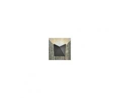 HudsonReed Biard Applique Murale LED da Esterno Ascendente/ Discendente Orientabile Murale IP54 Nera o Antracite - Visby