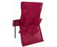 VegaooParty.it 10 Coprisedie Premium color bordeaux
