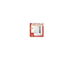 Box in Acciaio Zincato Casetta da Giardino in Lamiera 1.75 x 1.85 m x h1.92 m - 70 KG - 2,92 metri quadri - BIANCO