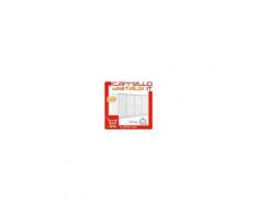 Box in Acciaio Zincato Casetta da Giardino in Lamiera 3.07 x 1.00 m x h1.92 m - 75 KG - 3.07 metri quadri - BIANCO