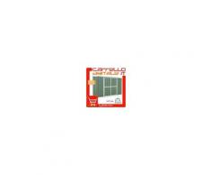 Box in Acciaio Zincato Casetta da Giardino in Lamiera 3.07 x 1.00 m x h1.92 m - 75 KG - 3.07 metri quadri - VERDE