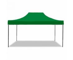 Tenda / Gazebo Per Giardino 3X4,5 Mt Impermeabile Tendone Pieghevole Per Fiere E Mercati Colore