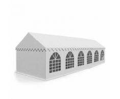 Blumfeldt Sommerfest 6x12m 500 g/m² Tendone da Festa Gazebo da Festa Impermeabile Zincato