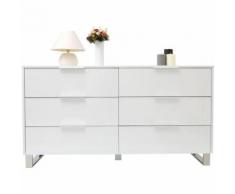 Como design laccato bianco HALIFAX
