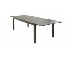 Tavolo cuba allungabile 220/280x100cm tortora