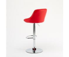 Grandma Shark 2 /× Sgabelli da Bar Sedie da Bar Regolabili in Altezza in Pelle Sintetica Bianco Sgabello da Cucina Girevole a 360 /° con Schienale e poggiapiedi,