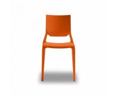 Sedia impilabile sirio in tecnopolimero, adatta anche per l'esterno, disponibile in più colori, ,