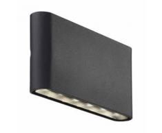 Nordlux Kinver 84181003 Lampada da parete per esterni a LED 6 W Bianco caldo Nero