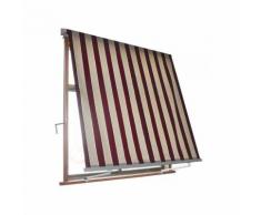 Tenda da sole a caduta con bracci per finestre e balconi beige, bordeaux, ocra, verde, blu, marrone