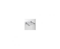 Koh-i-noorR Sedile doccia ribaltabile policarbonato trasparente Koh-I-Noor Leo 40x31xh.7 cm
