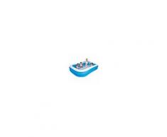 CAP40 Piscina gonfiabile costruita in due tubi cm 262x175x51 h con valvole per sgonfiaggio