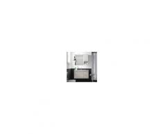 Arbi - Ho.Me Mobile da bagno sospeso moderno da cm 90x45 con specchio a filo e faretto led