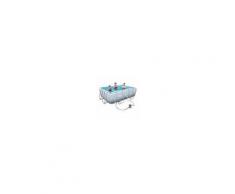 CAP40 Piscina fuori terra Power Steel 282x196x84 h con struttura in acciaio