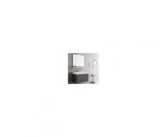 Arbi - Ho.Me Mobile da bagno sospeso moderno da cm 80x45 con specchio e faretto led