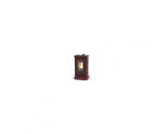 THERMOROSSI Stufa a pellet bordeaux Thermorossi Saint Moritz Silent potenza 9,3 kW