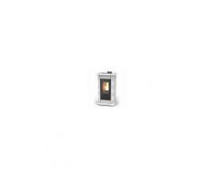 THERMOROSSI Stufa a pellet bianca Thermorossi Saint Moritz Silent potenza 9,3 kW