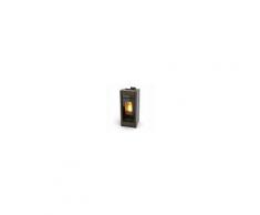 THERMOROSSI Stufa a pellet nero bronze Thermorossi Essenza Metalcolor da 13,2 kW